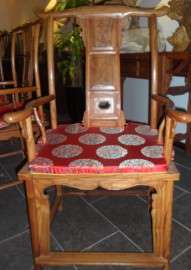 非洲花梨雕花大官帽椅，古典家具，高档红木檀木茶桌椅